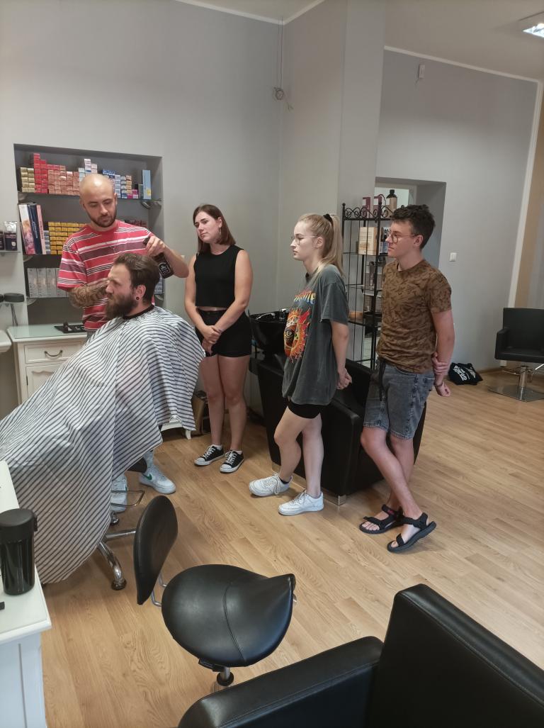 Szkolenie „Barber zaawansowany” dla skoczowskiej młodzieży