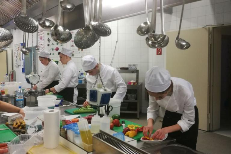 Podlascy kucharze odbywają staż we Frankfurcie nad Odrą