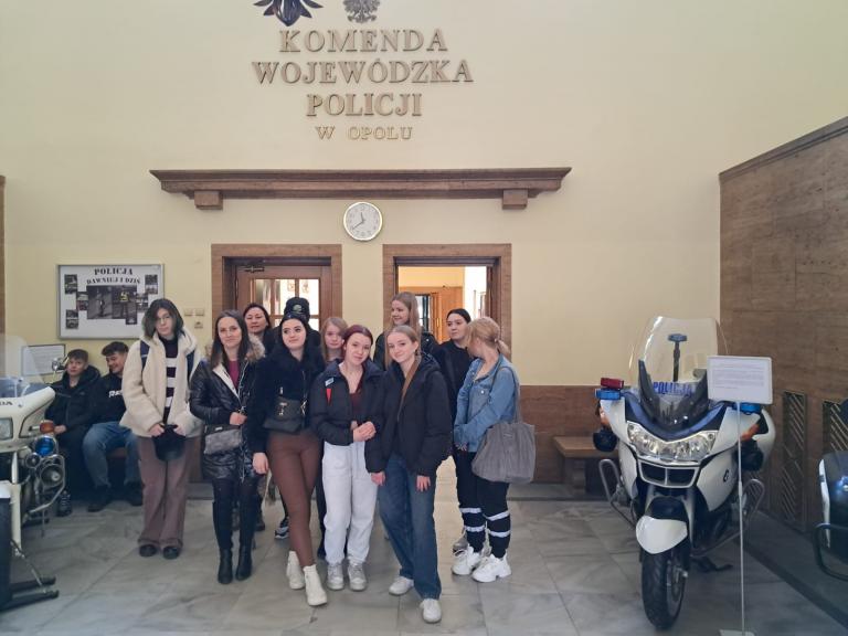 Wizyta studyjna w Wojewódzkiej Komendzie Policji w Opolu