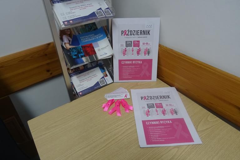 Październik miesiącem walki z rakiem piersi w Białogardzie 