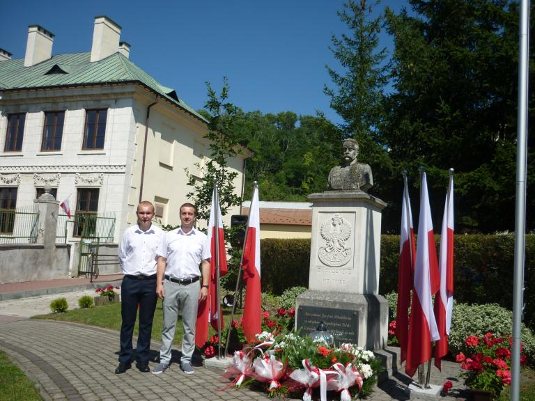 88 Rocznica śmierci Józefa Piłsudskiego w Pińczowie