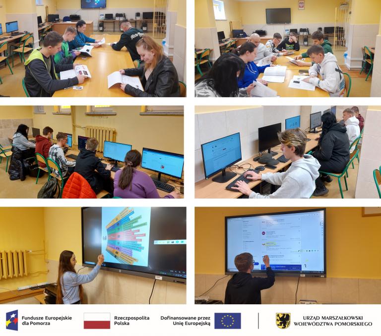 Szkolenie z zakresu kompetencji cyfrowych w 11-19 Hufcu Pracy w Słupsku