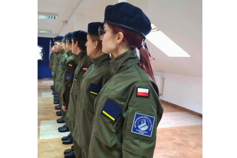 Łomża: Uczestnicy OHP w Branżowym Oddziale Wojskowym - pilotażowy projekt edukacyjny